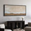 Paysage subtil, horizon, tons terreux, art moderne-100937125-111696170