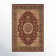 Shiflett Oriental Burgundy/Mustard/Black Area Rug