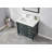 Flavell 36'' Single Bathroom Vanity with Quartz Top-247596438