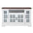 Buffet Table Sideboard with 4 Doors-2137454658
