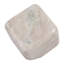Orbe cube moderne en marbre pour décorations de salon - objet décoratif sculptural pour table, tablette et décoration de salon - beige-398325303