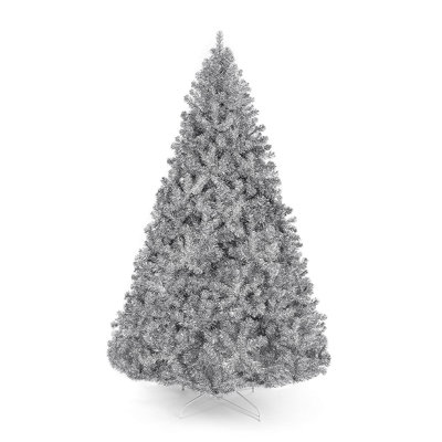Arbre de Noël pin argenté