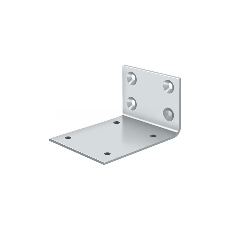Solid Brass Jamb Bracket S.B, Polished Chrome
