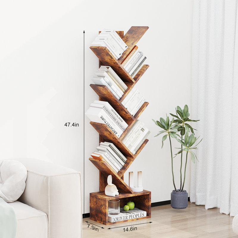 130cm H x 37.8cm W Composite Bookcase