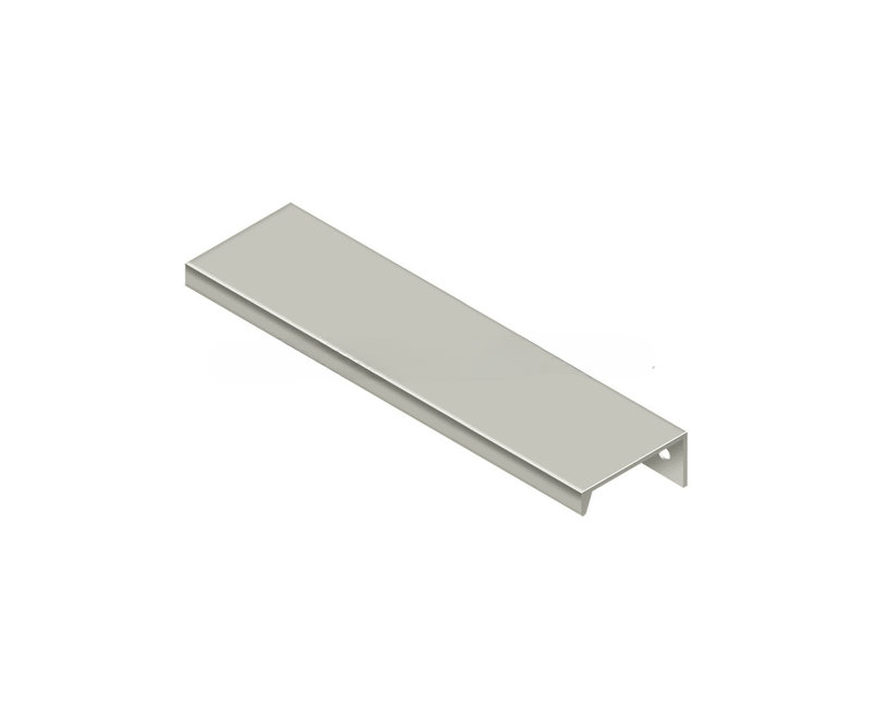 Deltana MP578U15 Modern Cabinet Angle Pull, 5-7/8", Aluminum in Brushed Nickel, 5 7/8", Brushed Nickel