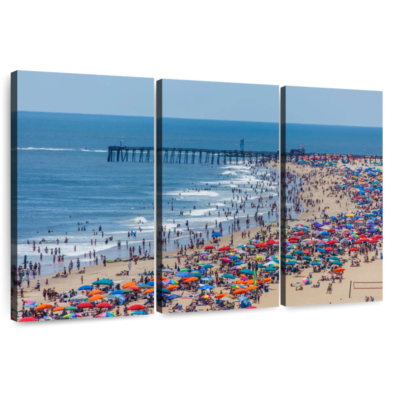 Nicci Ocean City Beach Maryland, 36" H x 57" W