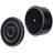 Lemington 7.5" Round Black Ceramic Succulent Planter