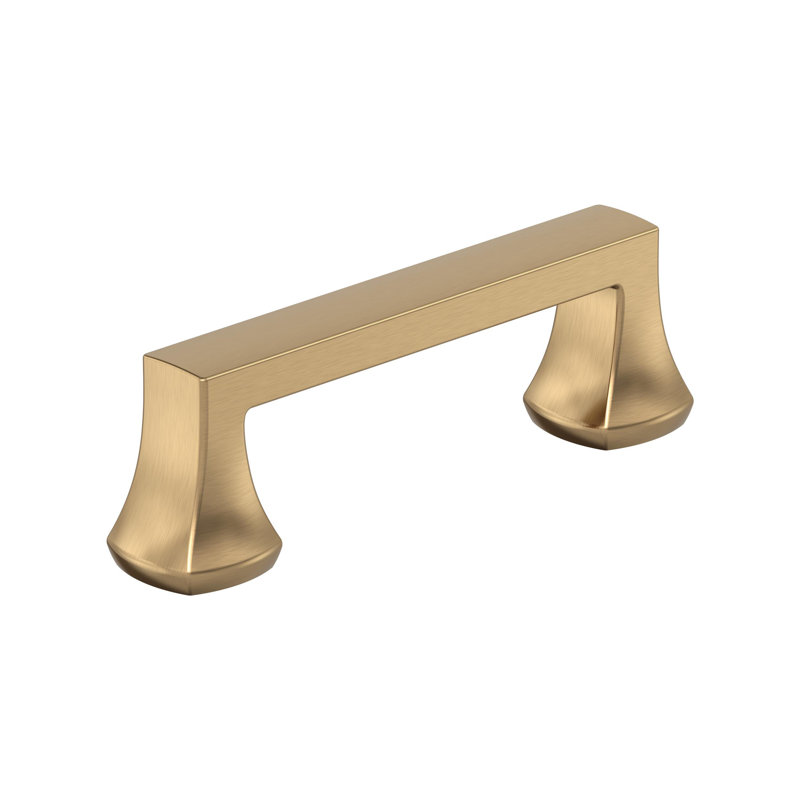 Poignée d'armoire bronze champagne de centre à centre Hybridize de 3 pouces (76 mm) - paquet de 10, 3", Bronze champagne
