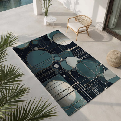 Tapis intérieur et extérieur Aurora Matrix