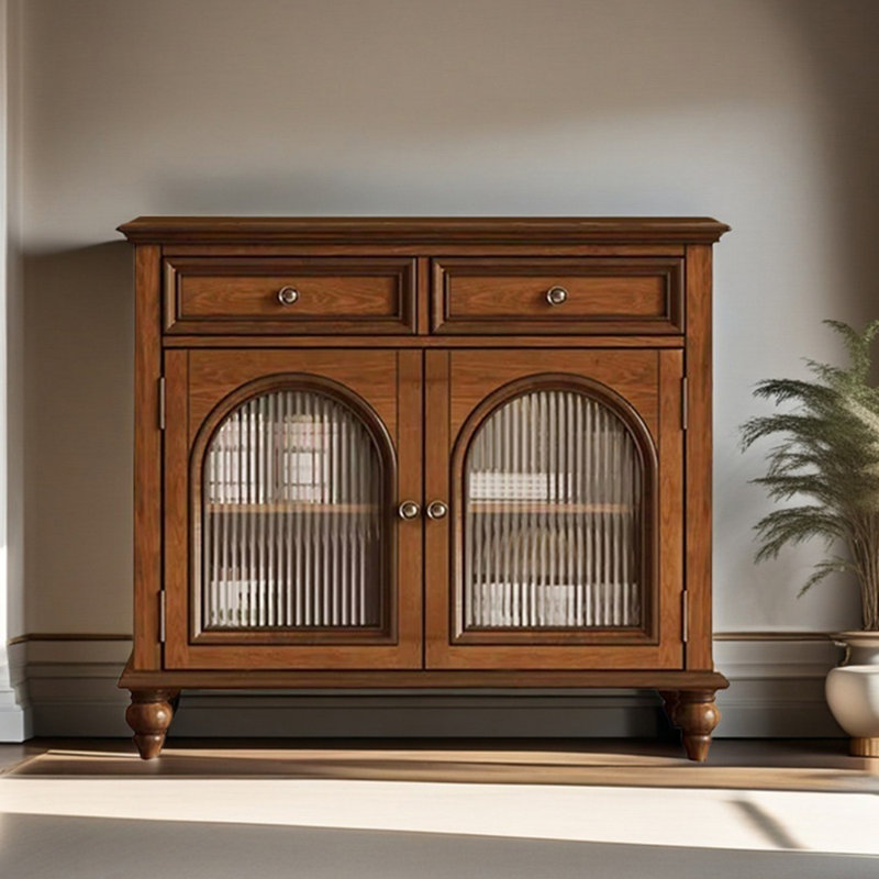 Armoire d'appoint American-Style Retro, Tanné