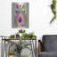 «Zebra Rainbow Splash 1» par Fab Funky sur métal-1289820711