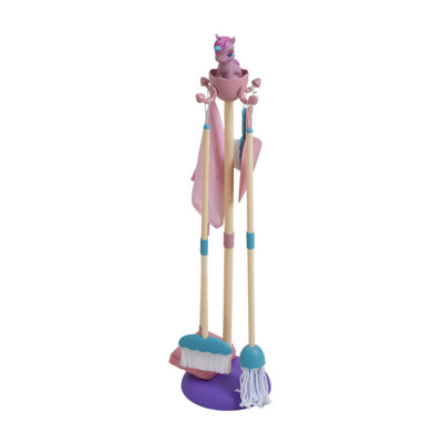 Kids Cleaning Playset with Unicorn Holder