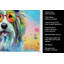 Serviette de cuisine Beardy Collie Hippie Dawg