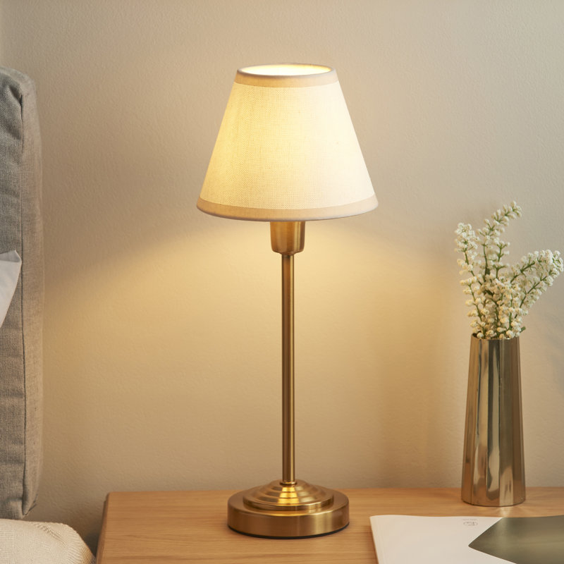 Table Lamp 16cm Shade, Gold
