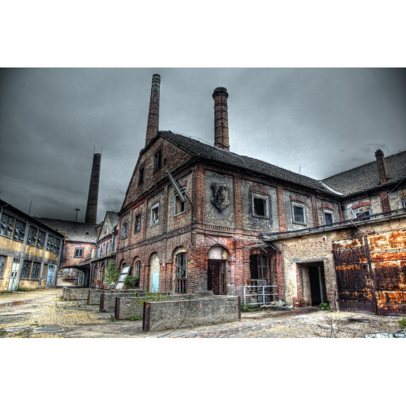 " Abandoned Factory " by Ahuszti, 8" H x 12" W