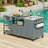 Rolling Kitchen Island With Sink And Storage Cabinet-189502998