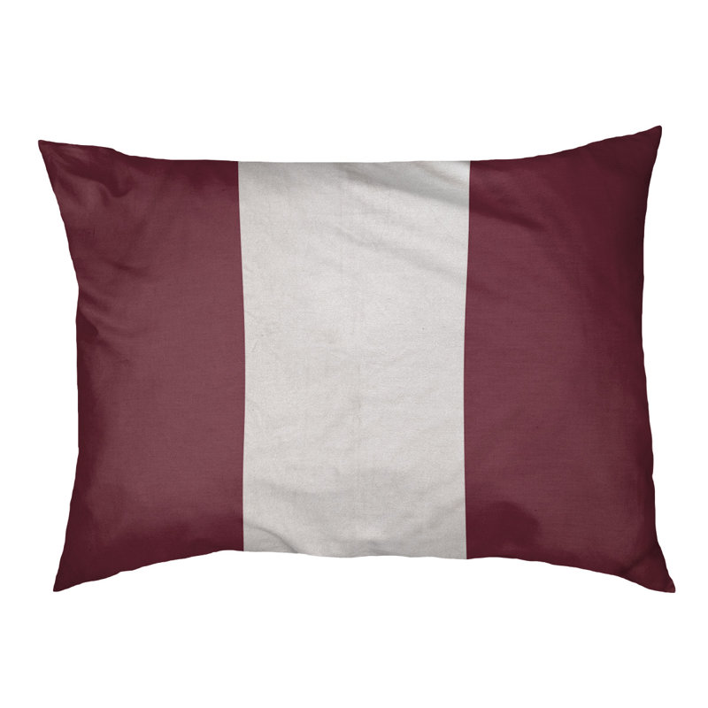 Coussin intérieur New England, Moyen (H 6,5 po x l 40 po x P 30 po), Grenat