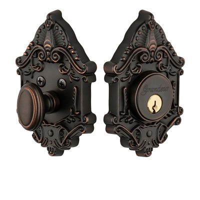 Grande Victorian Single Cylinder Deadbolt