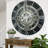 Wall Clock 36" Oversized for Living Room decor with Real Moving Gears England Collection-107103018
