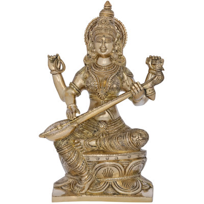 Figurine Maa Veena Vadini Saraswati