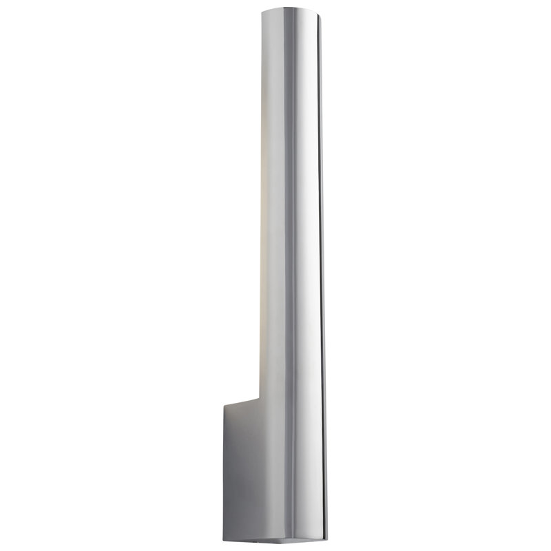 Anka LED Armed Sconce, Polished Chrome