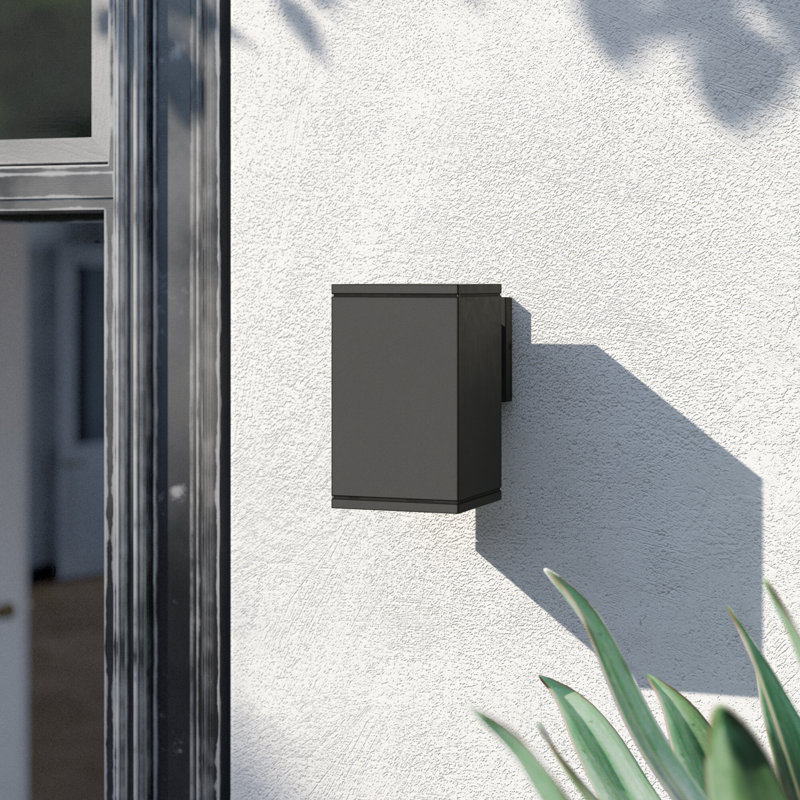 Addilynn Wall Light, Black, 11.75" H x 7" W x 4.75" D