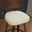 Ensemble de 2 tabourets de bar pivotants en similicuir 26 po-115824326