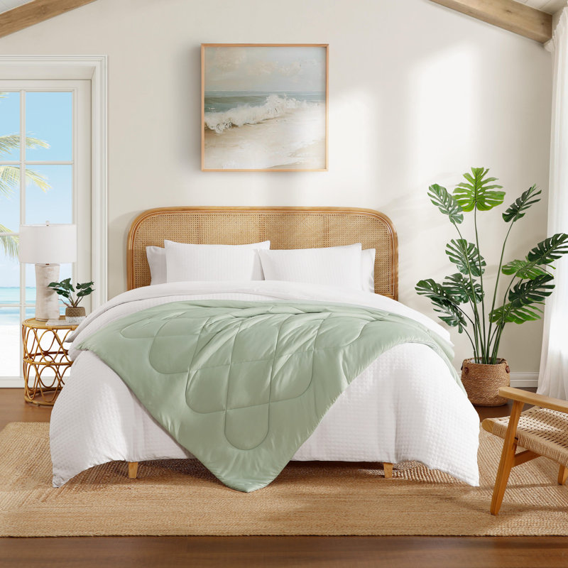 Tommy Bahama Cool Zone Throw Blanket, Green