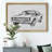 " Classic Car Sketch III "-1505563860-1505563867