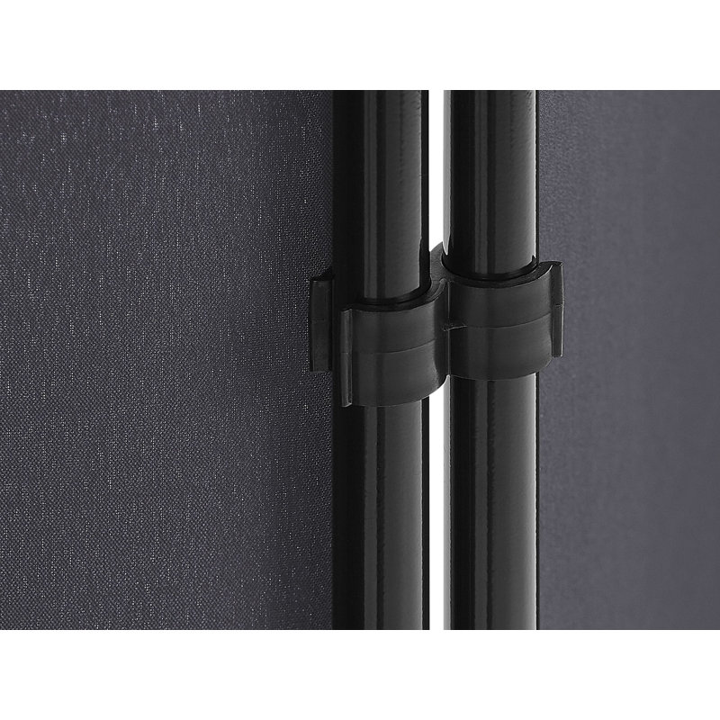 Cristoval 161cm W x 170cm H Folding Room Divider, 5, Grey