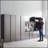 Nova Series Metallic Gray Wall Mounted Garage Cabinet With Soft Closing Doors And Deep Storage Compartments