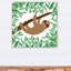 «Brazos Sleepy Sloth», art sur toile-616793905