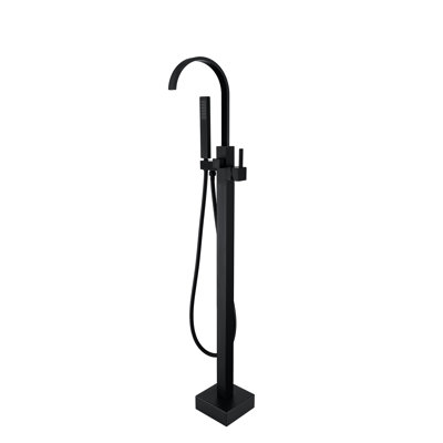 Freestanding Tub Filler with Diverter