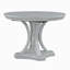 Table de salle à manger ovale extensible 42 "à 58" pour salle à manger TREXM Retro (chêne gris antique)