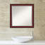 Miroir de salle de bain biseauté Carew
