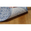 Tapis bleu marine / gris clair Llana-44650748