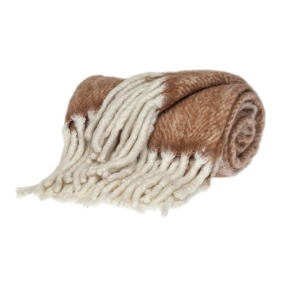 Jeté en mohair Ixia
