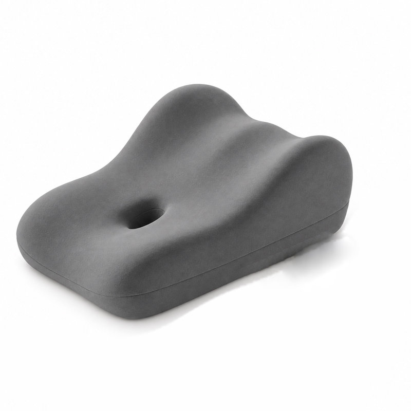 Memory Foam Wedge Support Pillow, Ergonomic Contoured Design
