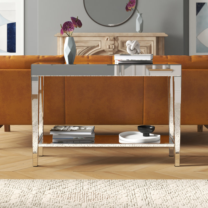 Maui 44'' Glass Console Table