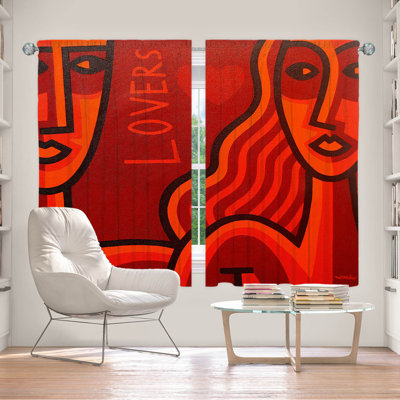 Delaughter Room Darkening Curtain Pair