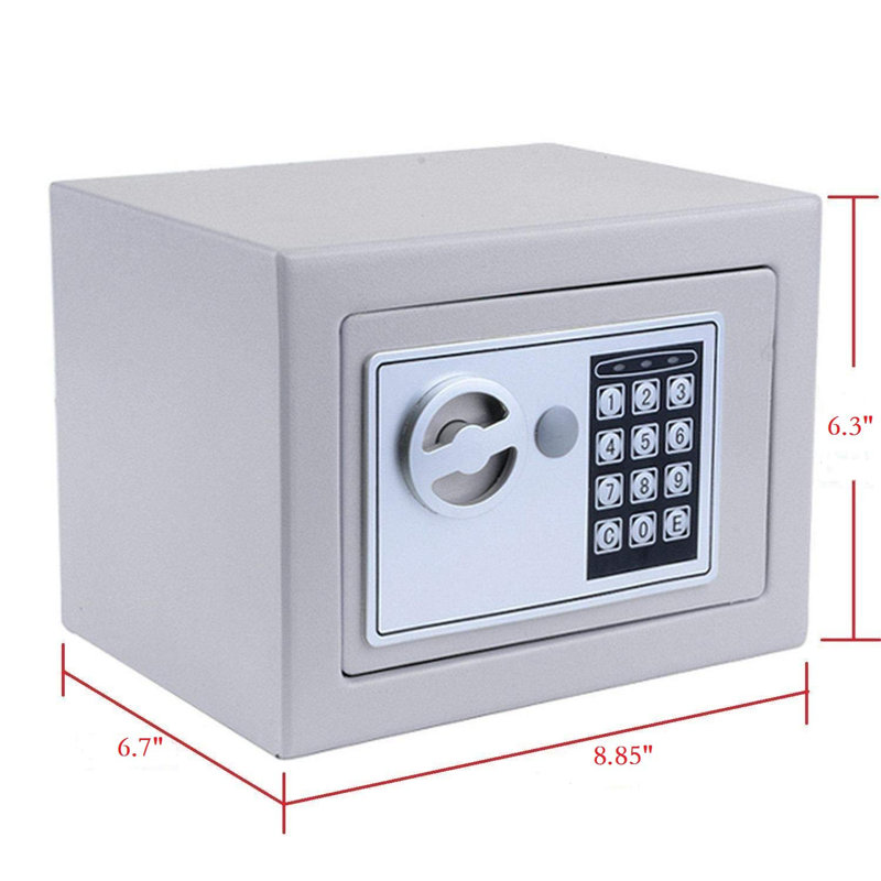 Safe Box Lock, Light Grey