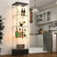 Vitrine moderne en verre avec tiroir-715267129