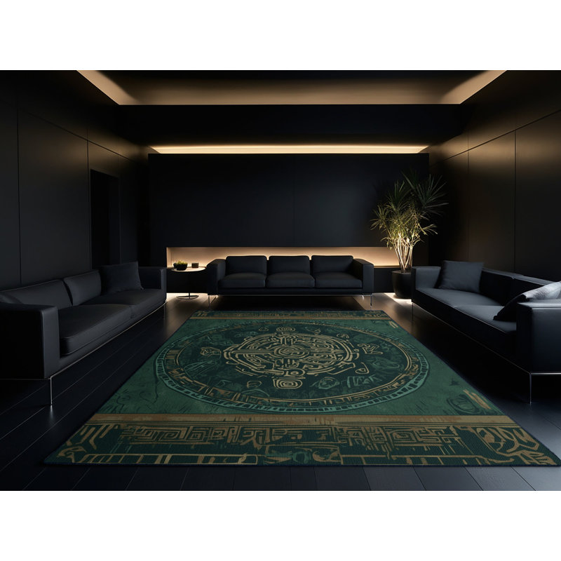 Tapis Relique des âges, Rectangle 4pi x 6 pi