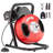 Drain Cleaner Machine 50FT x 1/2Inch Manual Feed Snake Auger with 4 Cutter
