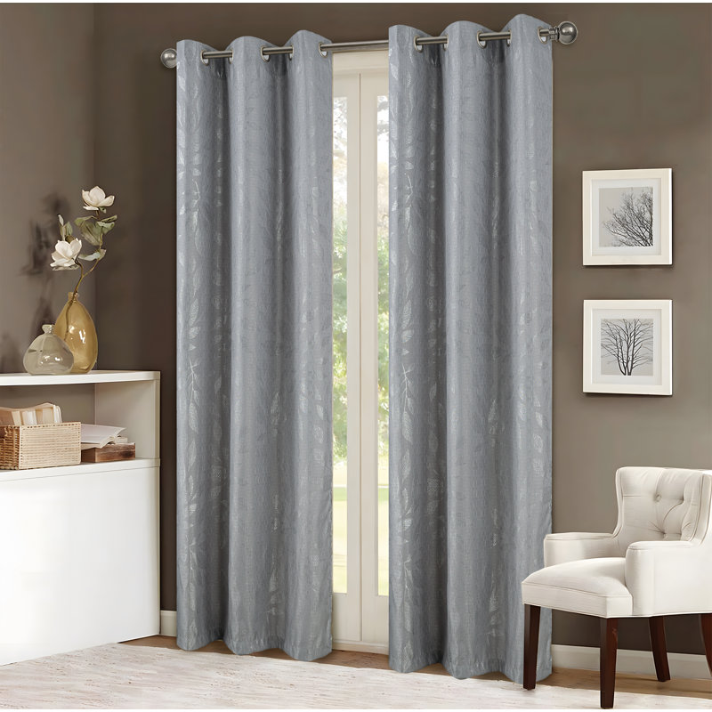 Ensemble de rideau de fenêtre Bexley, Gris