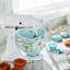 KitchenAid® 5 Quart White Gardenia Ceramic Bowl