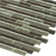 Luxe Interlocking Random Sized Glass Mosaic Tile