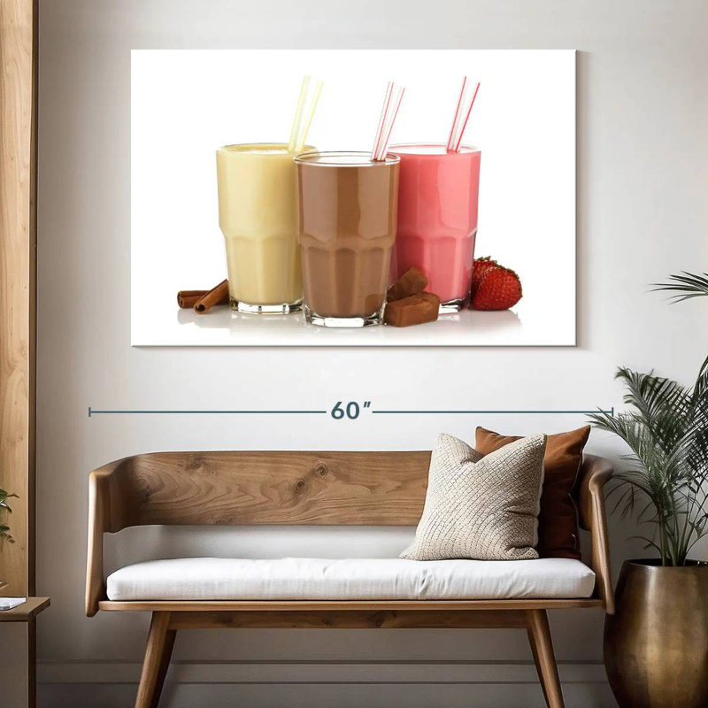 Yarlin Classic Milkshakes, 34" H x 51" W
