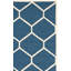 Tapis géométrique en laine touffeté à la main Cambridge-10990506