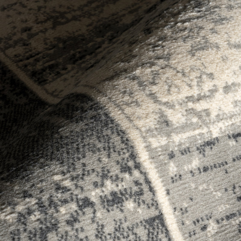 Tapis à bordure rétro Trinden, Rectangle 4pi x 6 pi